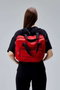 Zoozie Bags Bolsa Tote de Lona Roja